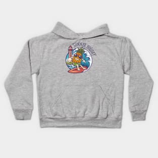 summer holiday Kids Hoodie